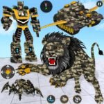 Army Tank Lion Robot Car Games Unlimited Money Mod Apk 10.8.3