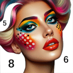 Makeup Color Paint By Number Unlimited Money Mod Apk 1.0.2