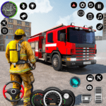 Firefighter Fire Brigade Game Unlimited Money Mod Apk 1.3.9